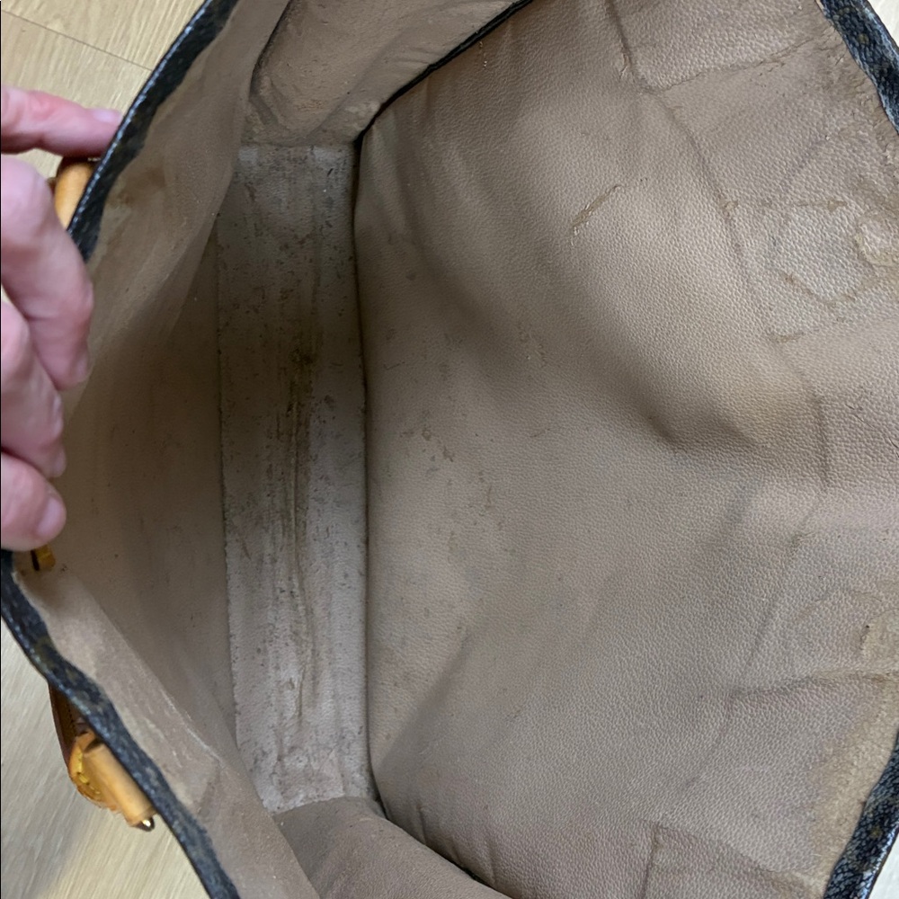 Louis Vuitton Brown Sac Plat Monogram Shopper Tote - Picture 6 of 17